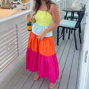 Social House Block color dress